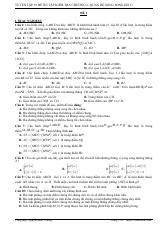 19 đề ôn tập kiểm tra Hình học 11 chương 2 – quan hệ song song